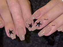 ジェミーネイル エビス(Jemiy nail ebisu)/シンプル星スタッズ
