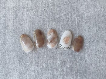 リーチェ ネイルズ(Riche Nails)/重なるニュアンスネイル◎