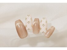 ヴァンネイル(VINGT NAIL nail&eye beauty)/秋カラー大人綺麗ネイル