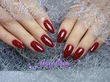 モアグラム 池袋東口店(More Glam)/フラッシュ　冬ネイル