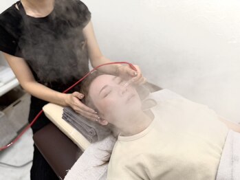 クレア 半田店(Crea)の写真/【愛知県半田市／肌育毛穴洗浄】浮き出る毛穴洗浄／引き締まったハリツヤ美肌♪温泉成分が美肌を育てる＊