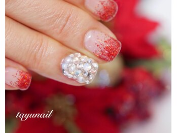 たゆ ネイル(たゆnail)/キラキラネイル