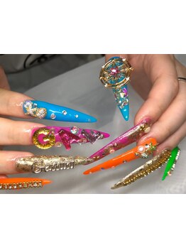 長さ出しのできるサロン