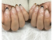 パーミル アイ アンド ネイル クマモト(permille ‰ eye&nail Kumamoto)/べっ甲フレンチ