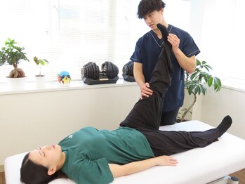 リライフ/【施術風景】ストレッチ