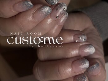 custo:me(カスタミー)桜台駅-練馬駅【ワンカラー・フィルイン・持ち込み】/フラッシュマググラデーション