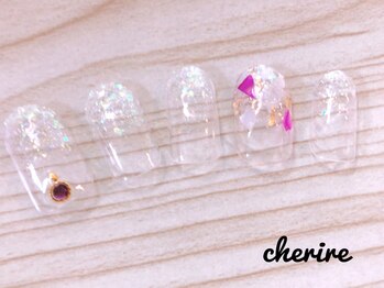 シェリール 北千住(Cherire)/ラメグラビックシェルアート☆