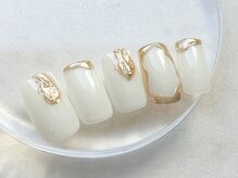 ワンアンドオンリー(One&Only)/乳白色ニュアンスミラーフレンチ