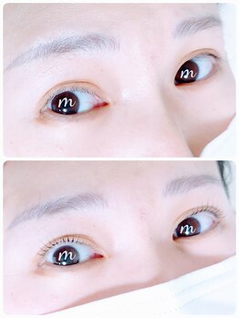 エム/まつ毛パーマ