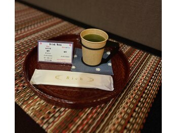 RELAX大正浪漫さくら 会津店/施術後のお飲み物です♪