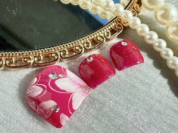 ネイルズニコ(Nails nico)の写真/【キャンペーンデザイン多数ご用意！！】フットデザインも充実◎お好みのネイルで気分UP♪