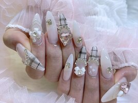 チェックネイル