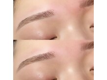 フェイン 明治神宮前店(fein.)/眉カラーでマスカラなし眉へ