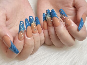 リラ(nail Lilas.)/持ち込みデザイン