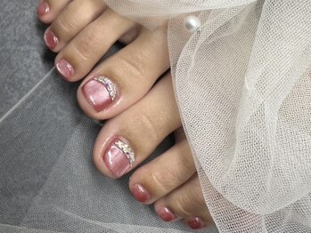 ワンフォアスマイル 北谷店(One for smile)/足下に水光マグネットでキラキラ