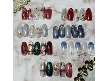 クリスマスネイル