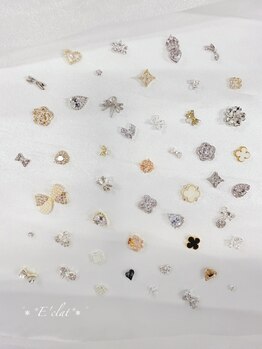 カラー・パーツの種類が豊富