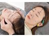 【美容鍼人気No.1】美容鍼+小顔矯正+ヘッドスパ75分 ¥7000 電気鍼追加¥500