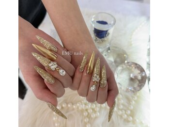 EMU nailsの写真/美フォルム長持ちスカルプで理想の指先へ！トレンドデザインも得意なサロン◎
