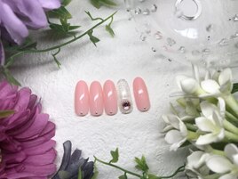 スイートカラー☆シンプルネイル