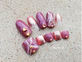 ハンド＆フットset　秋デザイン