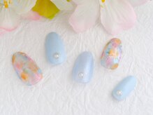 ソウ 難波店 nail salon Sou/カラフル桜nail