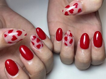 デザインネイル10870円