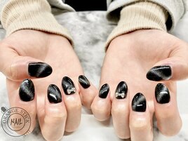 ブラック マグネット リボン