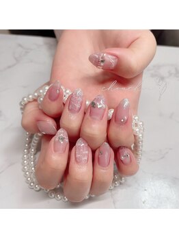 シュシュ(chouchou)/ツイードネイル