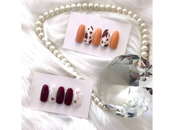 冬限定大人ネイル