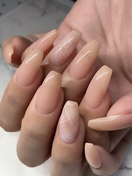 サフィールネイルサフィールネイル(Saphir nail)/シアーチェックネイル