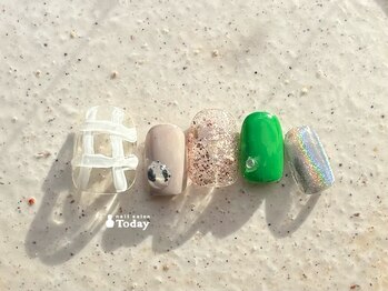 ネイルサロン トゥデイ 心斎橋店(Today)/volume art ¥10300→¥6800