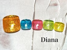 ディアナ ひたちなか高場店(DIANA)/定額ネイル　6600円　D-032