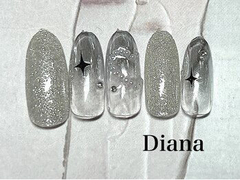 ディアナ ひたちなか高場店(DIANA)/定額ネイル 7700円 A-166