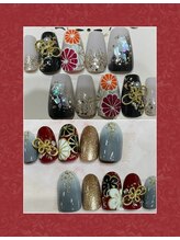 リアイズ(Re:eyes)/和風ネイル