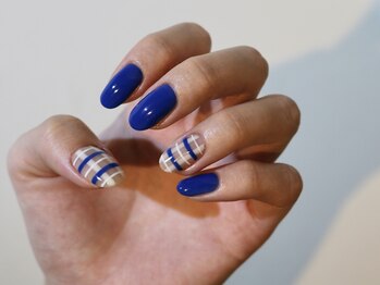 グレースネイルファクトリー(grace'nail factory)/チェックネイル(フィルイン)