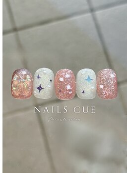 ネイルズキュー(NAILS CUE)/トレンドニュアンスフルデザイン