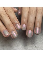 アース 新瑞橋店(HAIR & MAKE EARTH)/ピンクオーロラ