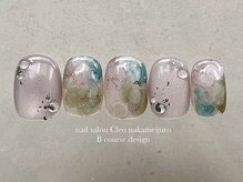 クレオ 中目黒店(Cleo)/【3月】インクマーブルネイル