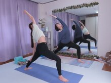 つんつくヨガ＋プチエステ/気持ちよく伸びを感じて♪