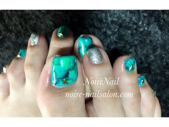 ノワール ネイルアンドスクール(Noire)/★大理石ネイル★