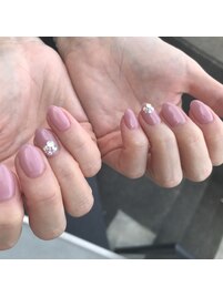 シンプルネイル☆オフィスネイル