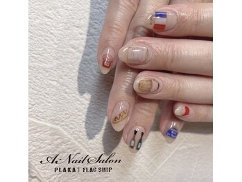 エーネイルサロン プラーカ本店(A-Nail Salon)/　アートネイル