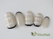 エリクサーネイル 池袋(Elixir Nail)/定額b カジュアル/クーポン使用