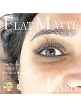 アイラッシュサロン ダイアナ(Eyelash Salon DIANA)/【デザイン】フラットラッシュ