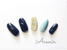 アヴィニール 表参道(Avenir)/ネイビーニュアンス