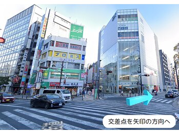 ベリーラッシュ 千葉2号店(VeryLash)/大きな交差点/蒙古タンメン方向