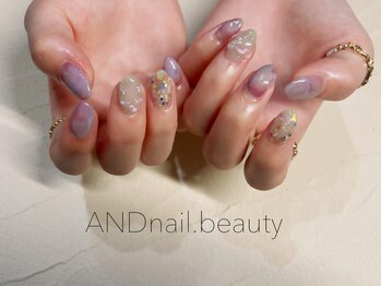 アンドネイル ビューティー(AND nail,beauty)/春ネイル/ニュアンス/藤沢