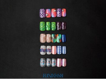 ハンドフィッシュ(handfish)の写真/定額【シンプルコース¥8,000】最旬×オリジナルの圧倒的デザインカ★個性を活かしたアートをご提案します！