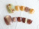 Autumn☆フットネイル